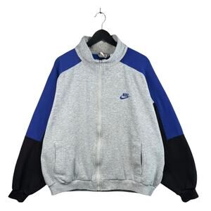 Vintage Nike Full Zip Bomber Light Jacket XXL
